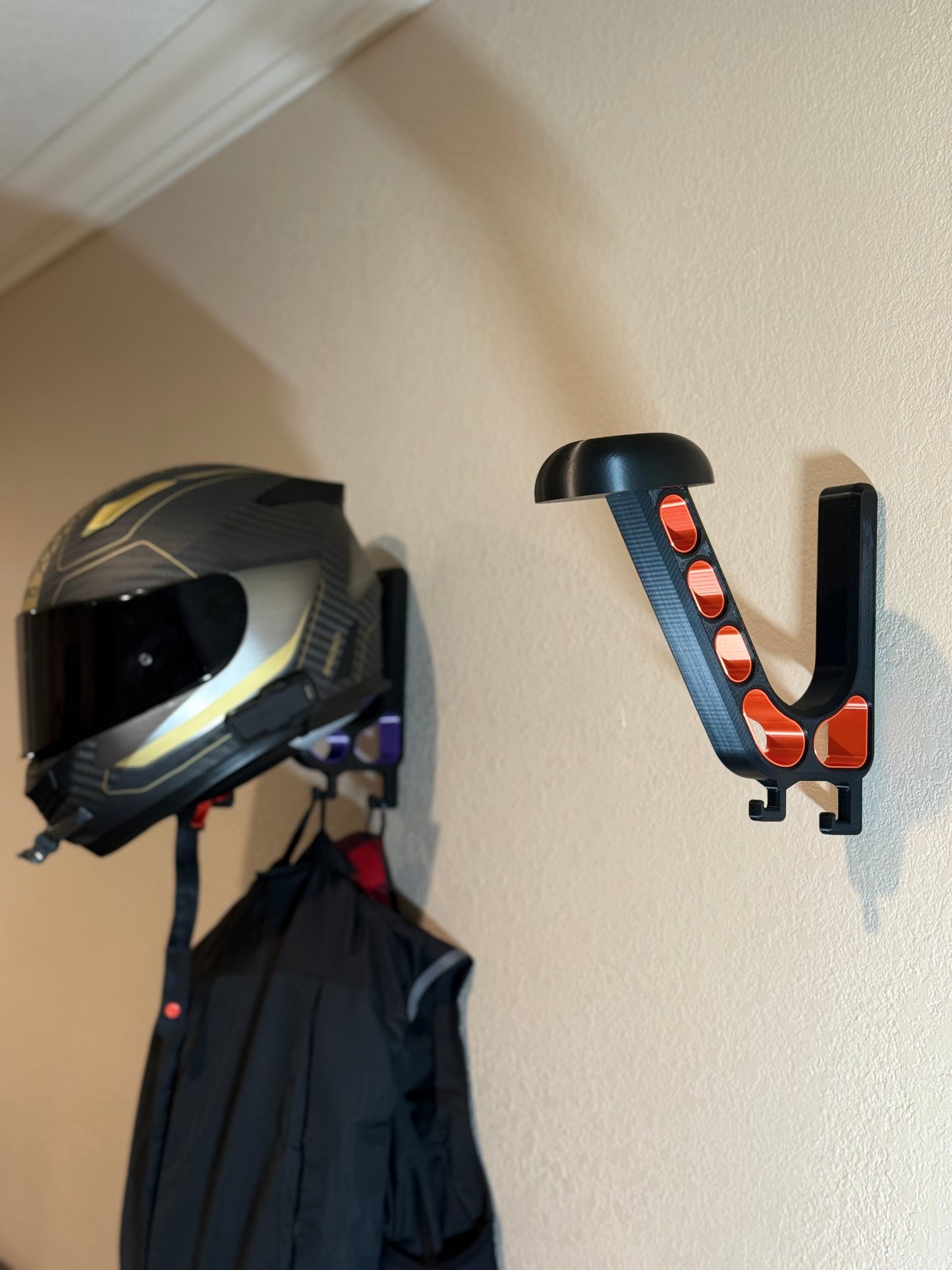 Motorcycle Helmet Wall Mount