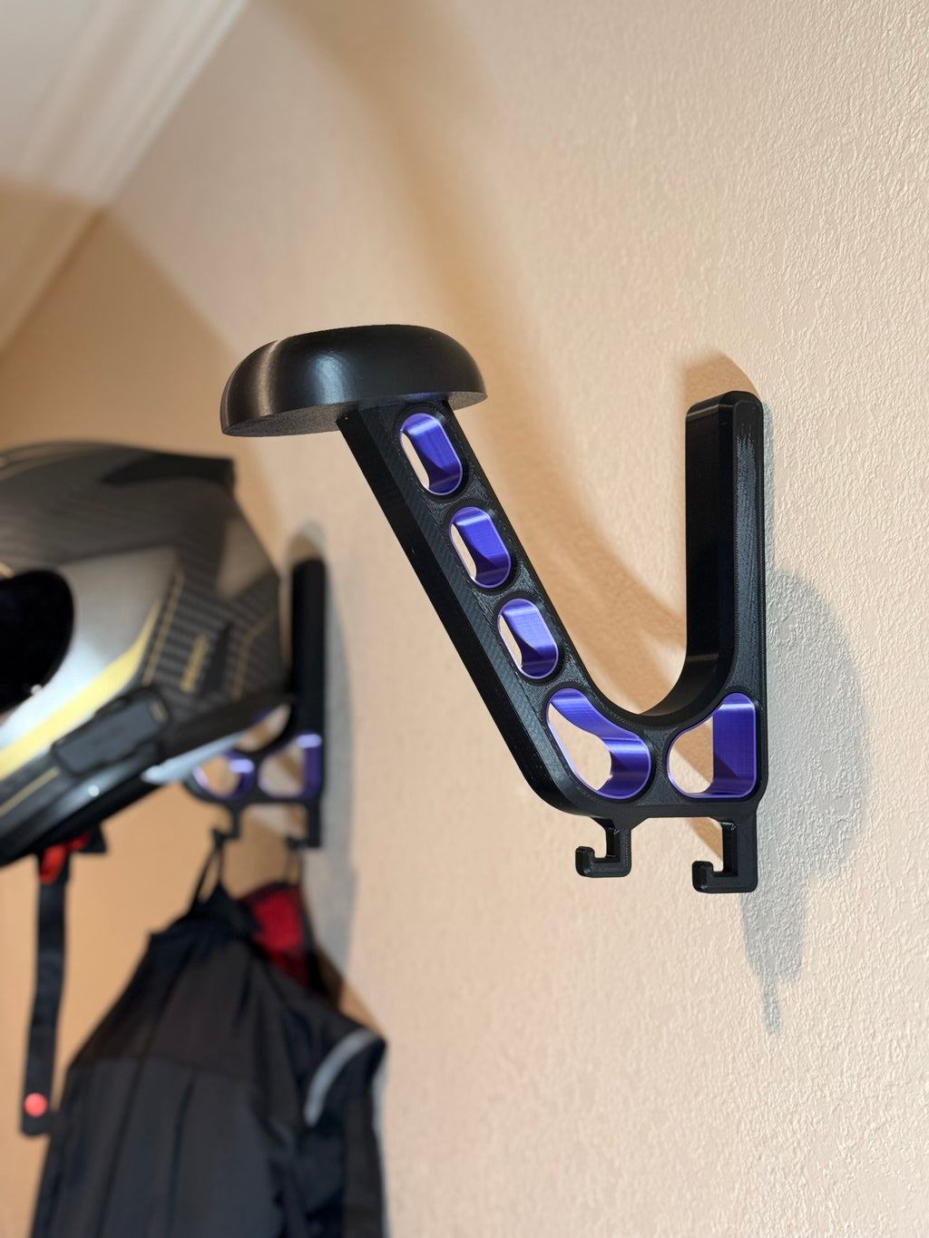 Motorcycle Helmet Wall Mount