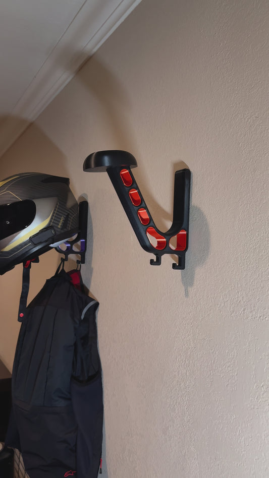 Motorcycle Helmet Wall Mount